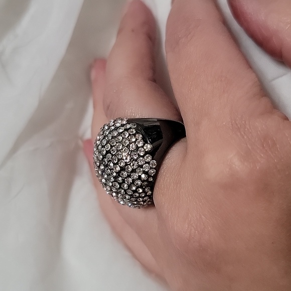 Mirrorball silver ring - Picture 2 of 4